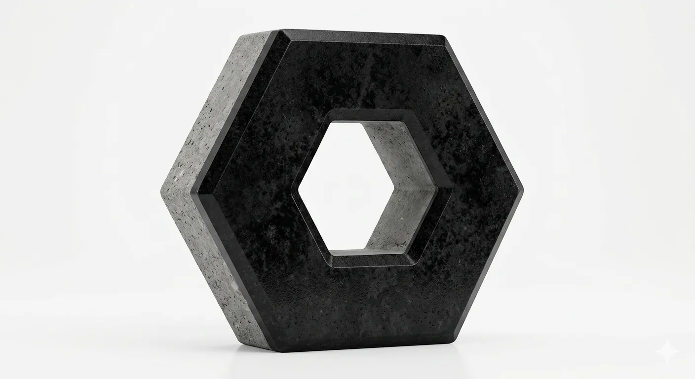 Grasspaver Hex Black